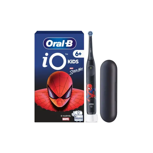 Oral-B Spiderman Παιδική Ηλεκτρική Οδοντόβουρτσα με Χρονόμετρο για 6+ Χρονών με Ανταλλακτικά & Θήκη Ταξιδίου