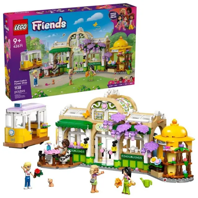 LEGO FRIENDS 42671 Plant Café & Flower Shop