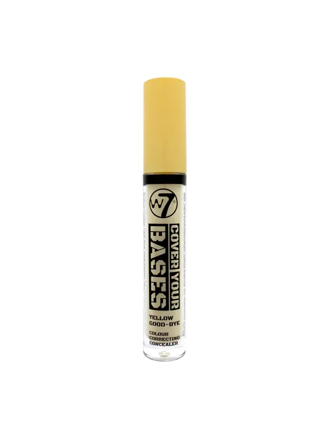Cover Your Bases Colour Correcting Concealer 5ml Yellow Goodbye W7