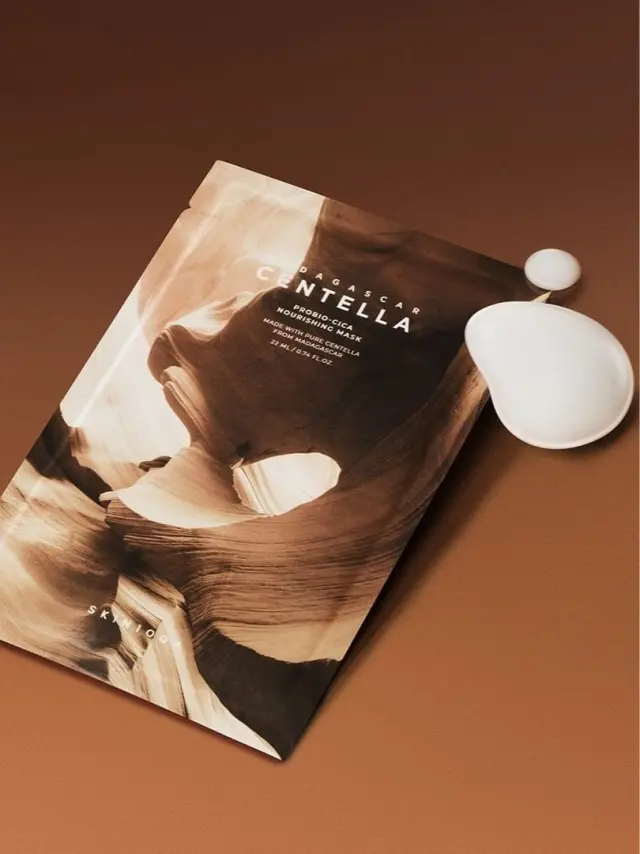 Skin1004 Madagascar Centella Probio-Cica Nourishing Mask Μάσκα Προσώπου για Βαθιά Θρέψη, 1τμχ 2