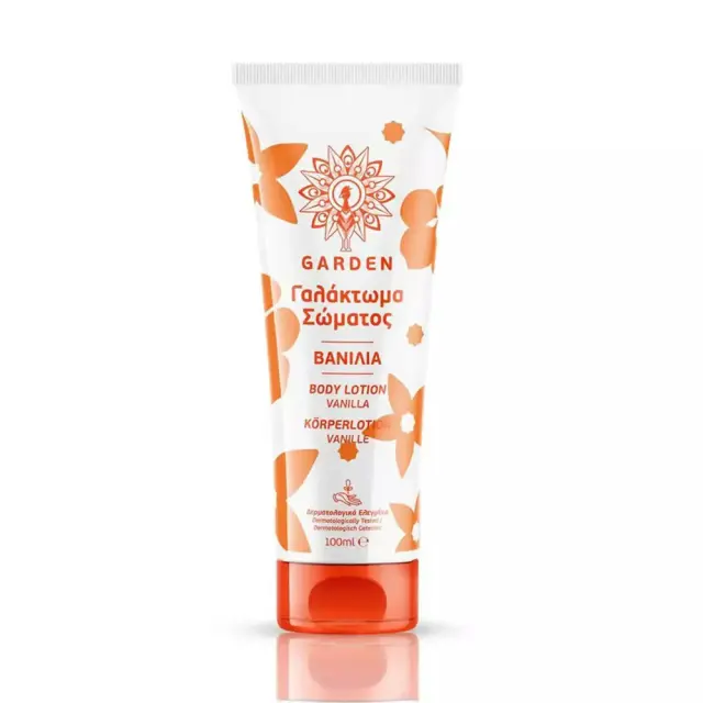 GARDEN Body Lotion Vanilla Γαλάκτωμα Σώματος Βανίλια 100ml 2