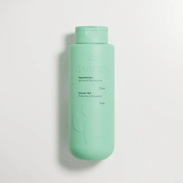 Garden | Shower Gel Pistachio & Bergamot Αφρόλουτρο με Άρωμα Φιστίκι & Περγαμόντο | 400ml