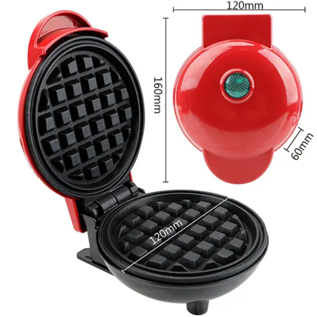 Andowl Q-HB66 Βαφλιέρα σε Στρογγυλό Σχήμα 350W (Τυχαία Επιλογή Χρώματος) 2