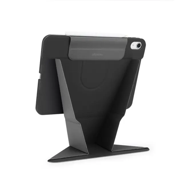 Pipetto Origami No6 Stand case, black - iPad Air 10.9" (2022/2020)/11" 2024/2025/2026 2