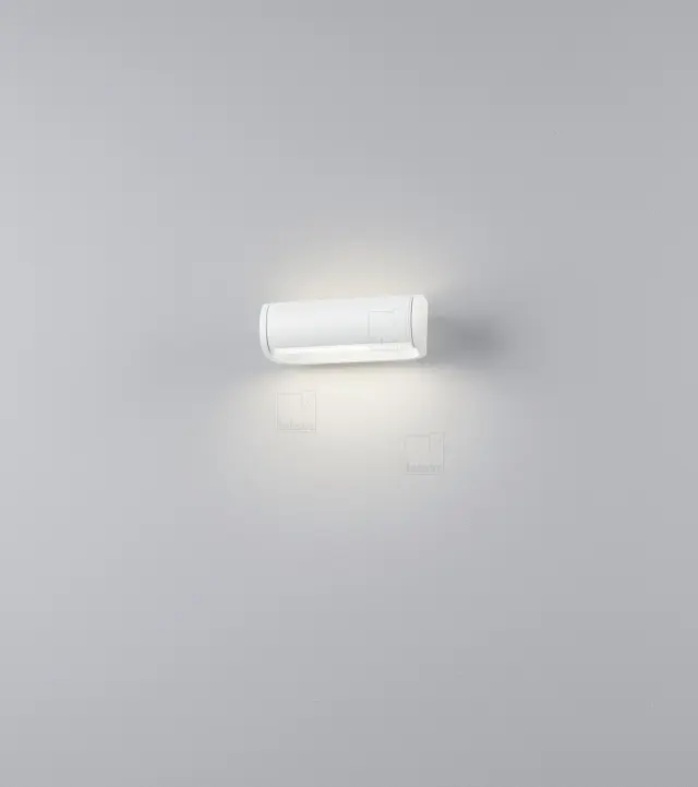 LUZ Φωτιστικό Τοίχου LED IP54 Λευκό Ματ με Περιστρεφόμενη Κεφαλή Άσπρο 2