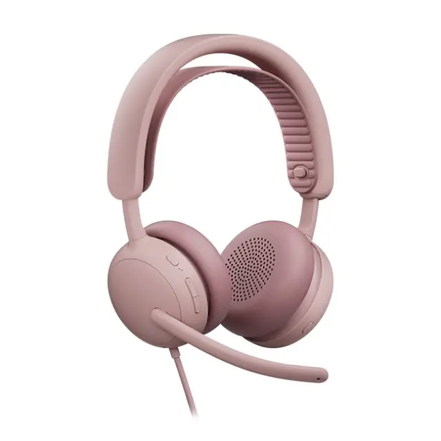 Logitech Headset Zone Wired 2 Pink (981-001616)