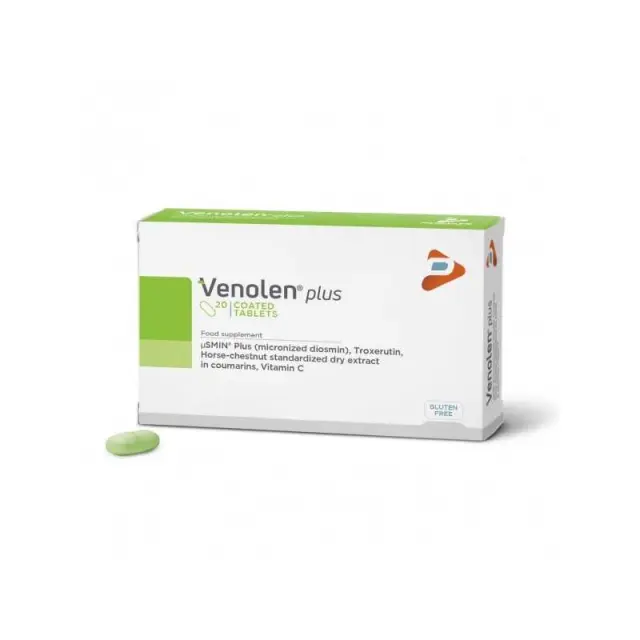 ADELCO Venolen Plus Συμπλήρωμα Διατροφής για τα Φλεβικά & Αιμορροϊδικά Προβλήματα 20 Ταμπλέτες