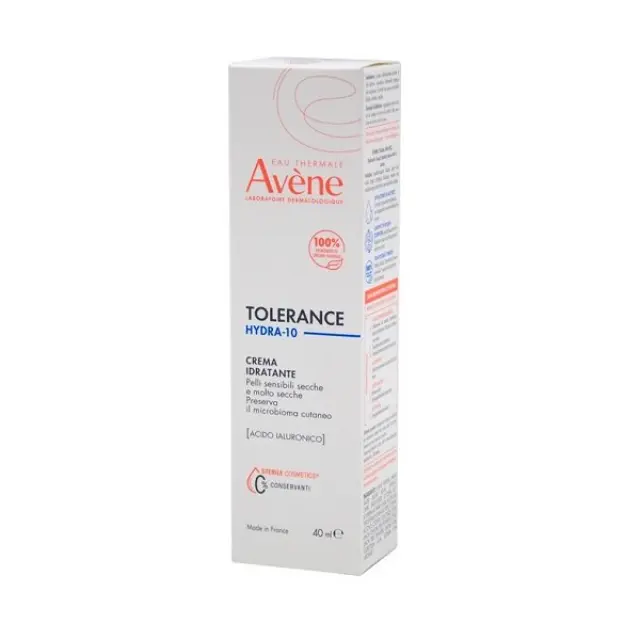 Avene Tolerance Hydra-10 24ωρη Ενυδατική Κρέμα Προσώπου για Κανονικές/Ξηρές Επιδερμίδες 40ml 2