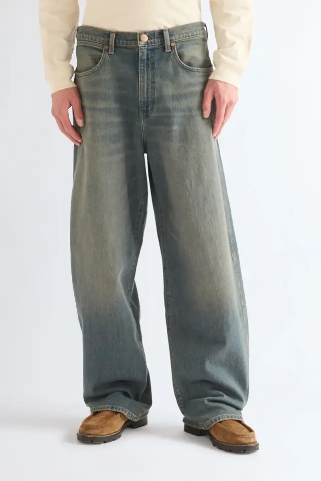 Wrangler Ανδρικό COOL CURRENT Τζιν Παντελόνι 112387613 - Dusty Blue - 29W 32L