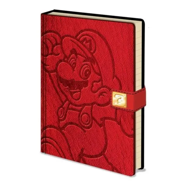 Nintendo Super Mario Notebook A5 (Aνάγλυφο)