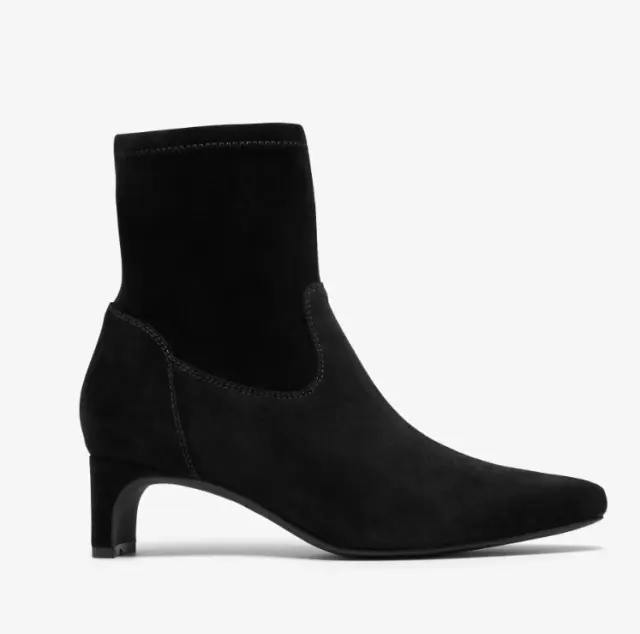 Clarks Edina Stretch γυναικεία μποτάκια με τακούνι 26320253-1