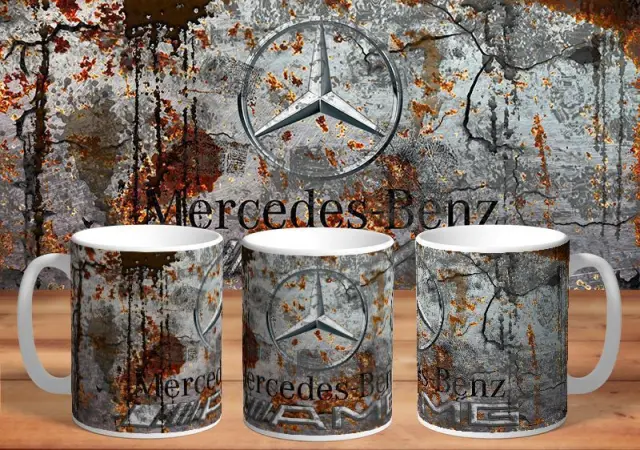 κούπα mercedes 02 κεραμική 330ml με συσκευασία δώρου " με δυνατότητα προσθήκης ονόματος η ευχές
