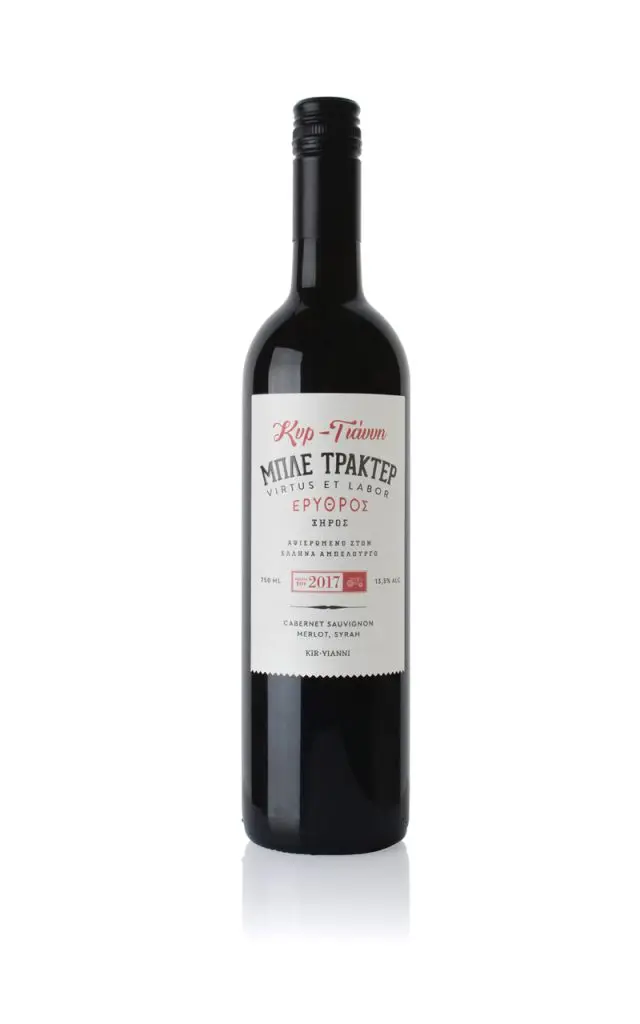 ΚΥΡ-ΓΙΑΝΝΗ ΜΠΛΕ ΤΡΑΚΤΕΡ ΕΡΥΘΡΟ 750ml