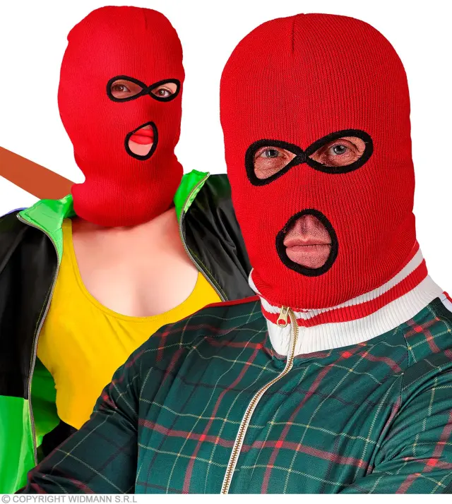 Αποκριάτικο Αξεσουάρ Κουκούλα Balaclava (Widmann) (W-42306) 2