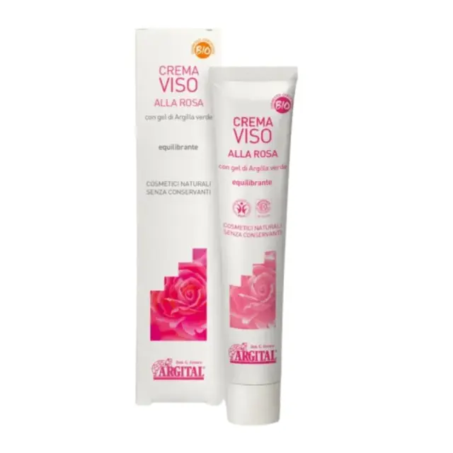 ARGITAL Anti-Wrinkle Face Cream with Rose – Φυσική Αντιρυτιδική Κρέμα Προσώπου με Τριαντάφυλλο, 50ml