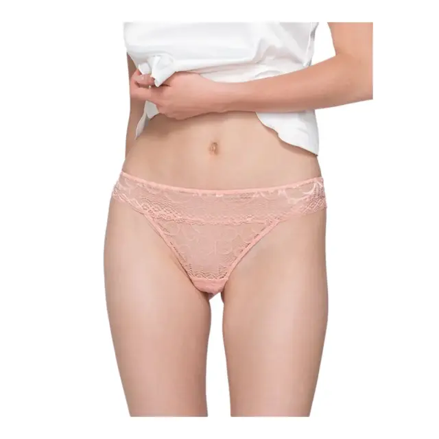 Luna Γυναικείο Brazil Lace Party Brazilian, Χρώμα Ροζ