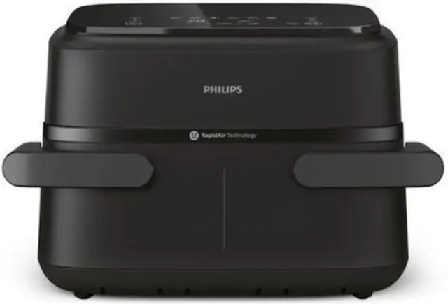 Philips Air Fryer με Διπλό Αποσπώμενο Κάδο 7.1lt Μαύρο NA154/00 2