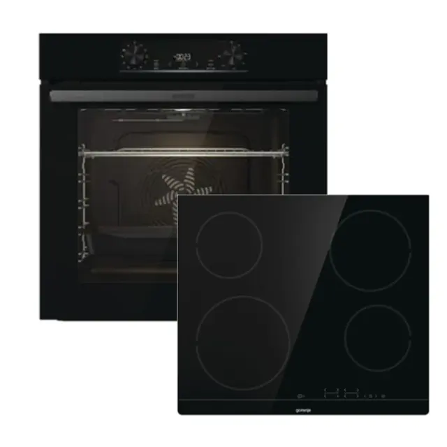 SET ΦΟΥΡΝΟΣ BO6735E02BK + ΕΣΤΙΑ ECT641BSC-745395 GORENJE