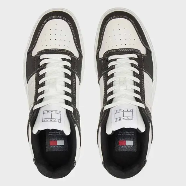 Tommy Hilfiger - Ανδρικά Sneakers The Brooklyn Mix Material EM0EM01428-BDS Μαύρο - 46 3