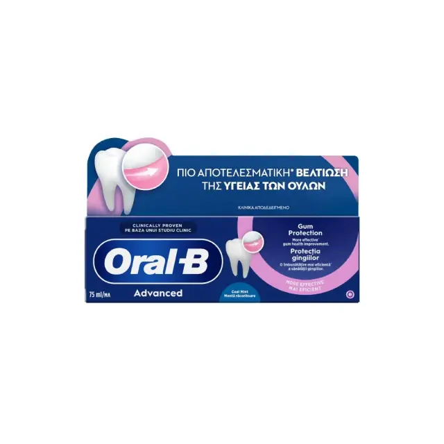 Oral-B Advanced Gum Protection Cool Mint Οδοντόκρεμα, 75ml