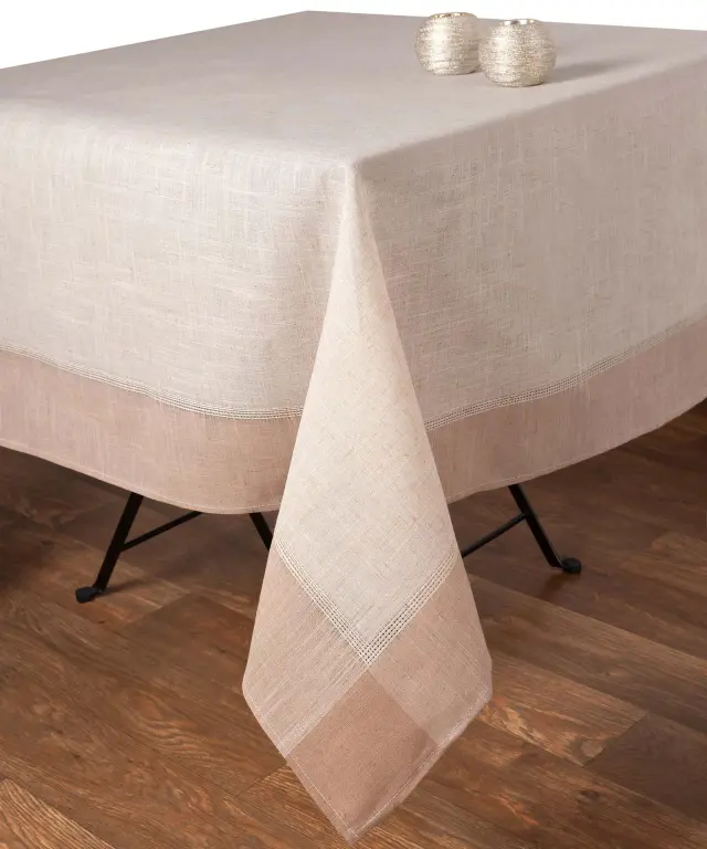 τραπεζομάντηλα nx031 (135cm x 135cm) λινό -