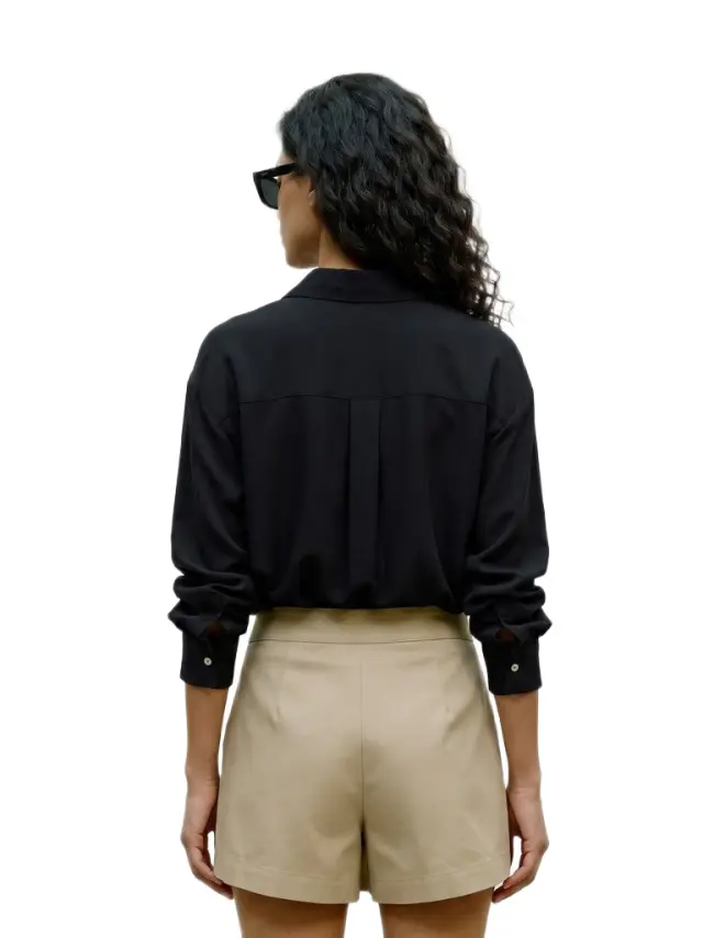 Vero Moda γυναικείο μονόχρωμο πουκάμισο VMAURA 10353621-1 2