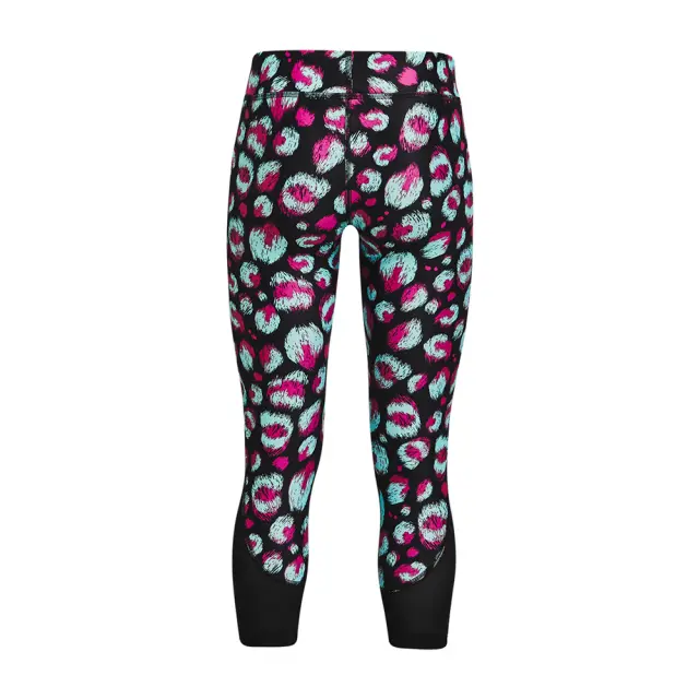 Under Armour Girl's Heatgear Armour Printed Ankle Crop Tight Πολύχρωμο 1361239-001 (Under Armour) - XLarge 2