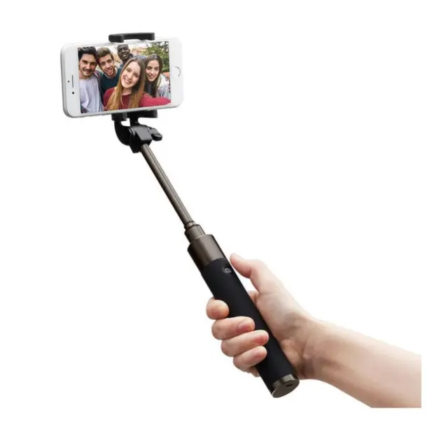 Selfie Stick Με Bluetooth Black