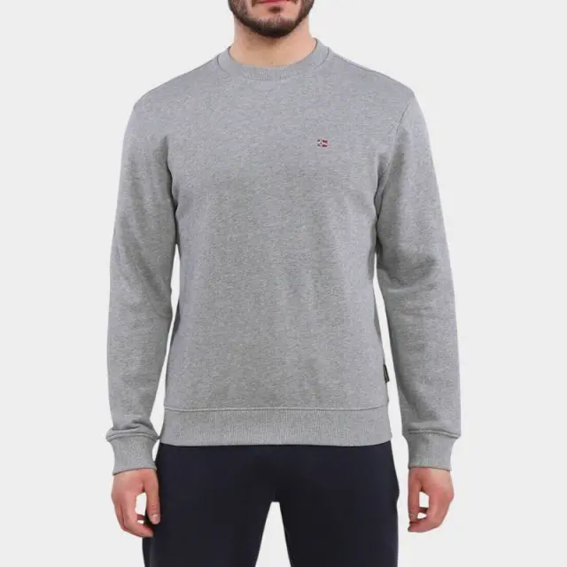 Napapijri - Ανδρικό Φούτερ Balis Regular Fit NP0A4H89-H62 Γκρι - 2XL 2