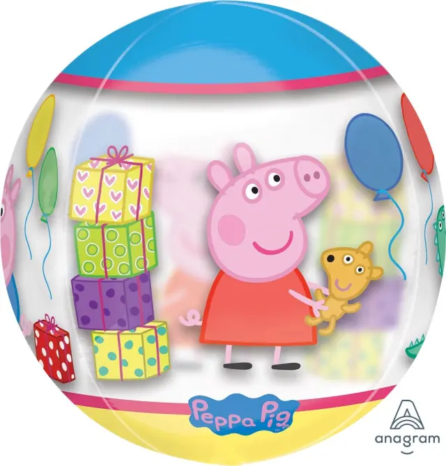 Μπαλόνι Φοιλ Orbz Peppa Pig 38εκ Χ 40εκ
