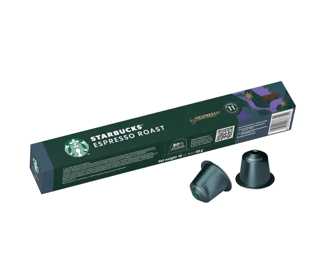 Starbucks Espresso Roast Aluminium 10 τμχ | Nespresso