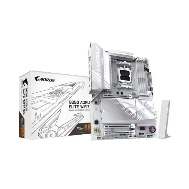 Gigabyte Motherboard B850 A Elite WiFi7 ICE (B850 A ELITE WF7 ICE)
