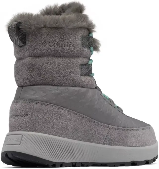 Slopeside Peak Luxe Grey Γυναικείες Μπότες Απρε Columbia - 1979551-023 - 37 3