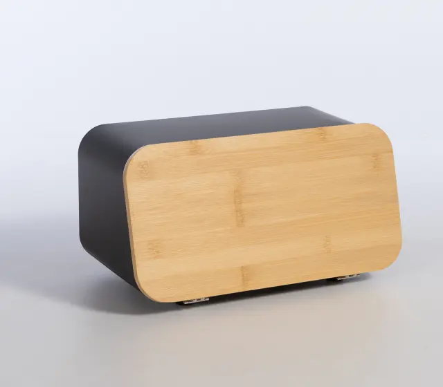 Nef-Nef Homeware Ψωμιέρα 34,5x19x17 Black