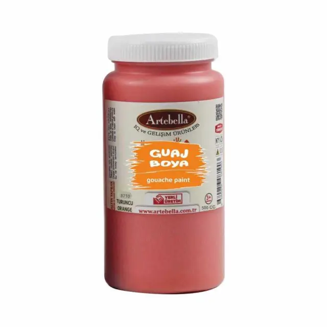 Artebella Τέμπερα - 8710 Orange - 500ml