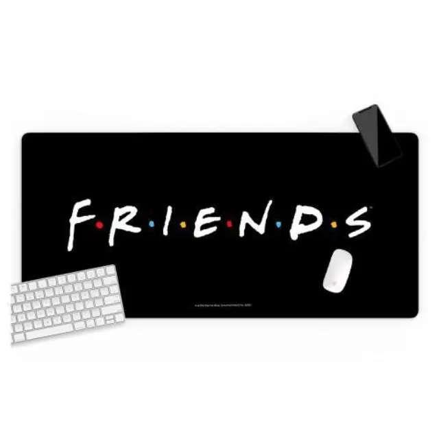 Mousepad Warner Bros Friends 002 80x40cm Μαύρο (1 τεμ.) N63987