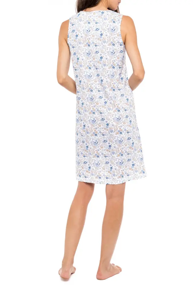 S1158 - Type - NIGHTGOWN BLUE FLOWER 3