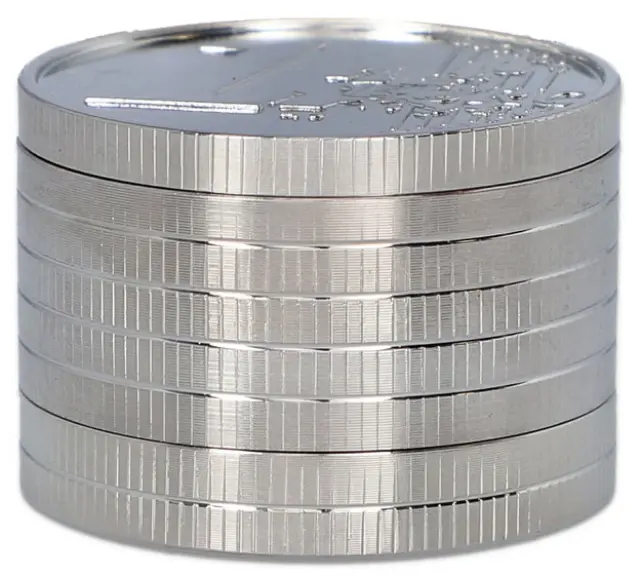 Grinder Τρίφτης Καπνού Μεταλλικός MD One Euro 40mm - 3 Parts 3