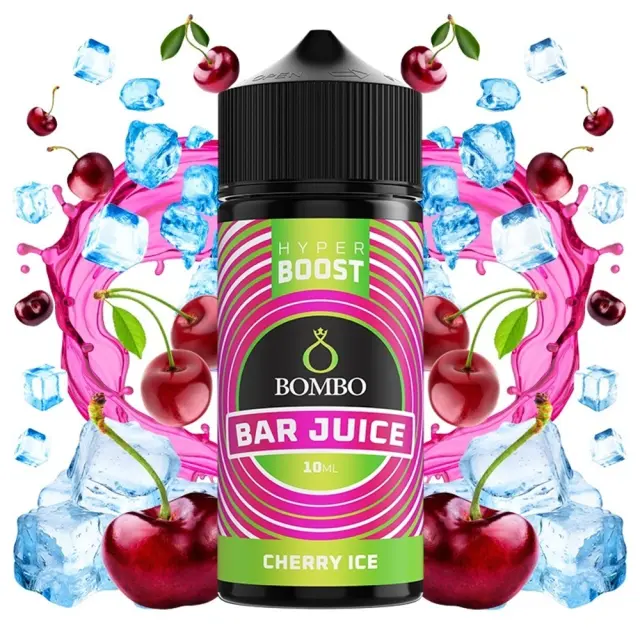 Bombo Bar Juice Hyper Boost Cherry Ice 10ml/120ml FS