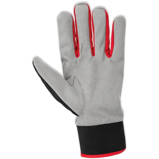 Γάντια Εργασίας Promacher Carpos velcro grey/red 3