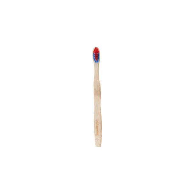 OLA Bamboo Kid Toothbrush Soft Red/Blue - Παιδική Οδοντόβουρτσα 1τμχ