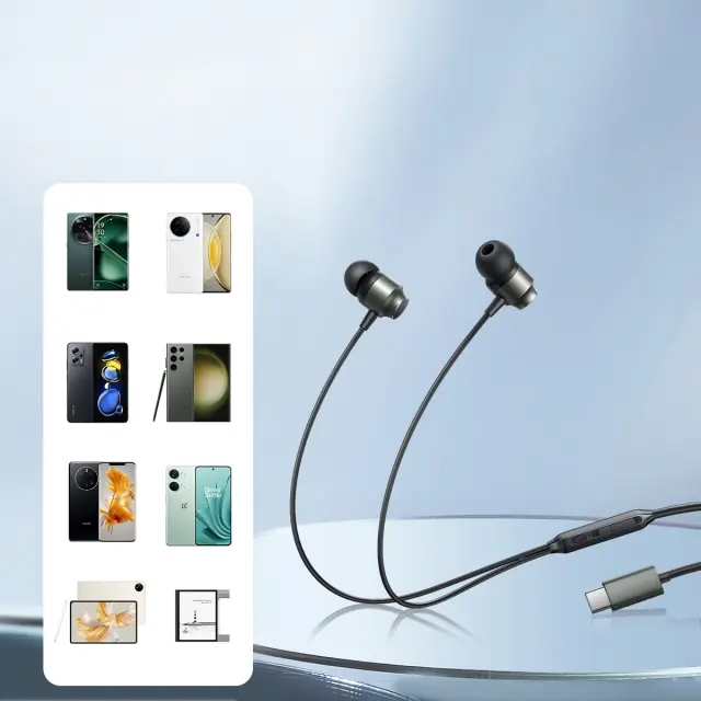 Joyroom® In-Ear Type-C Handsfree Ακουστικά (JR-EC06)- Grey 3