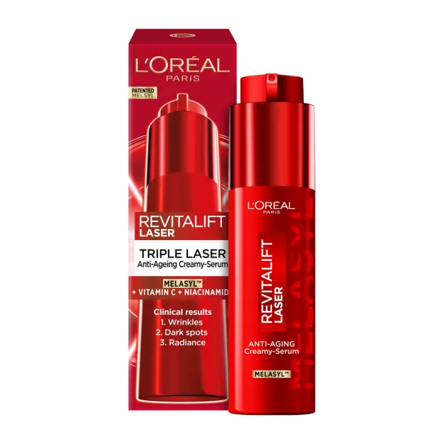 Revitalift Triple Laser Anti-Ageing Creamy-Serum Melasyl + Vit C + Niacinamide 50ml