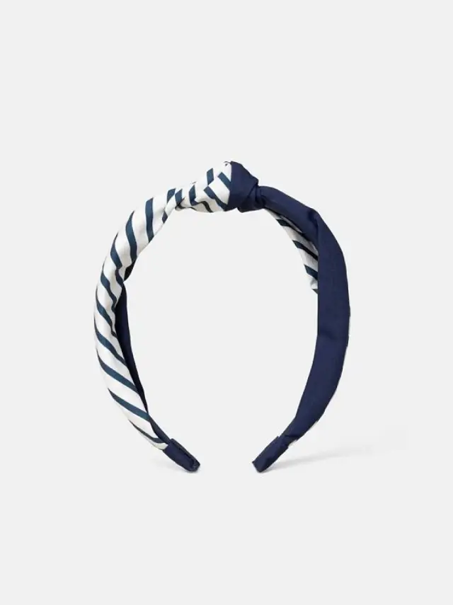 Παιδική Στέκα Μαλλιών Navy Knot ΜΠΛΕ - One Size