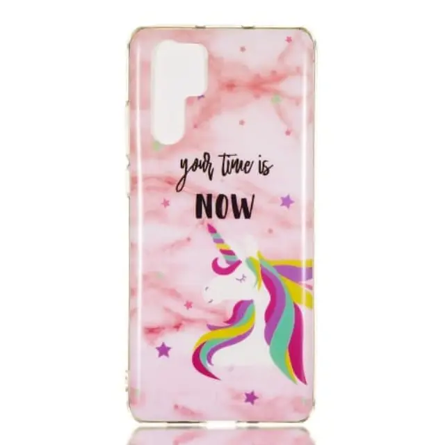 Κομψή ΟΕΜ Θήκη Σιλικόνης για Huawei P30 Pro- Unicorn Marble