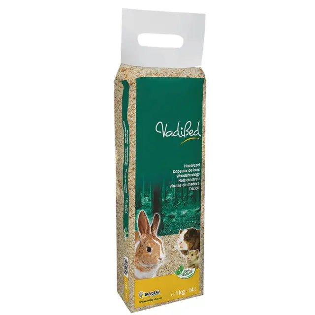 Vadigran Vadibed Woodshavings Υπόστρωμα Ξύλου για Μικρά Τρωκτικά & Κουνέλια 14lt/1kg