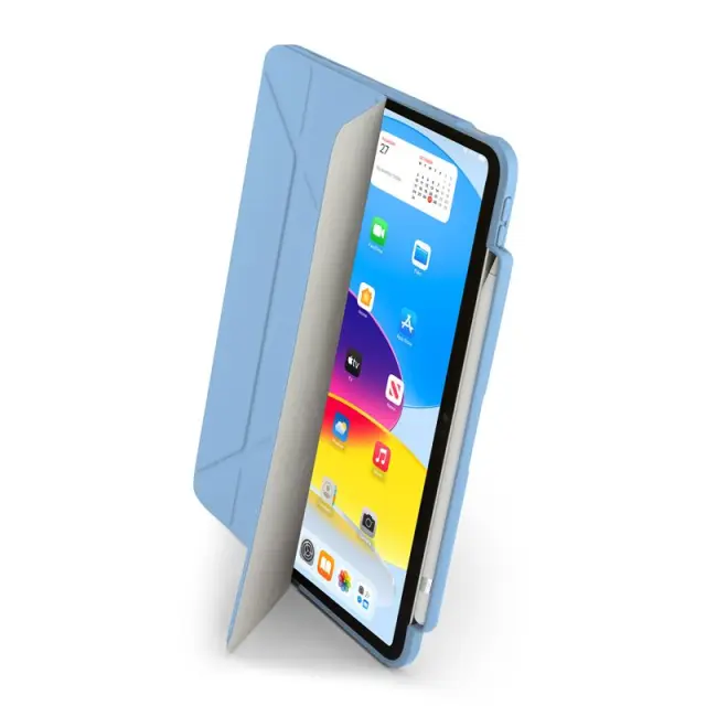 Pipetto Origami No3 Pencil Case, light blue - iPad 10.9 (2022) 2