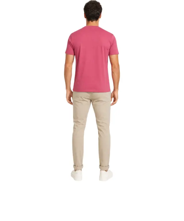 Marina Militaire - Ανδρικό Κοντομάνικο T-Shirt M04T-BORDEA Μπορντό 2