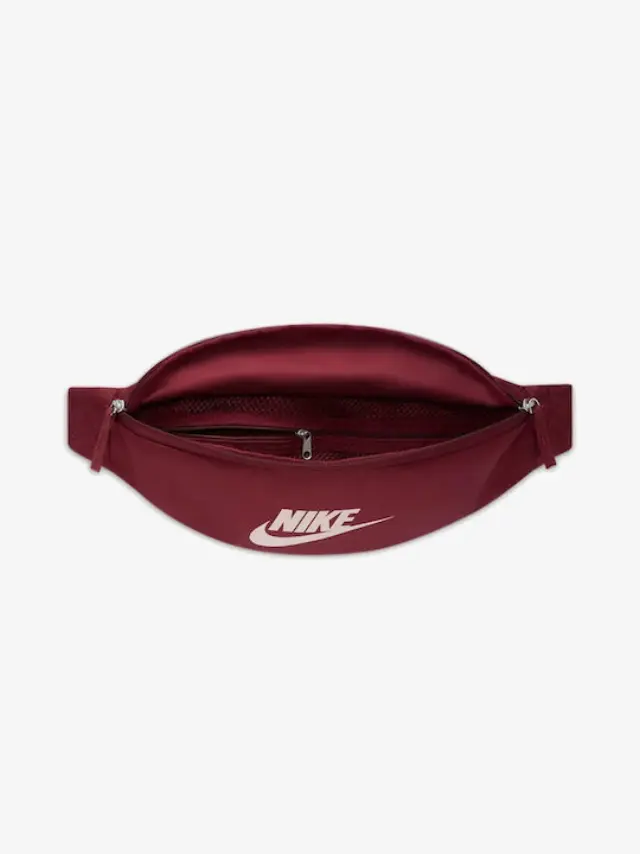 Nike Heritage Swoosh Ανδρικό Τσαντάκι Μέσης Μπορντό DB0490-638 - MISC 3