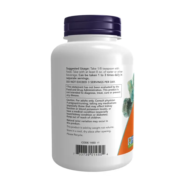 Now Foods Potassium Chloride Powder 3